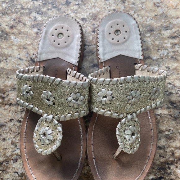 jack rogers sandals wedge bundle girls 2- used - Picture 5 of 9